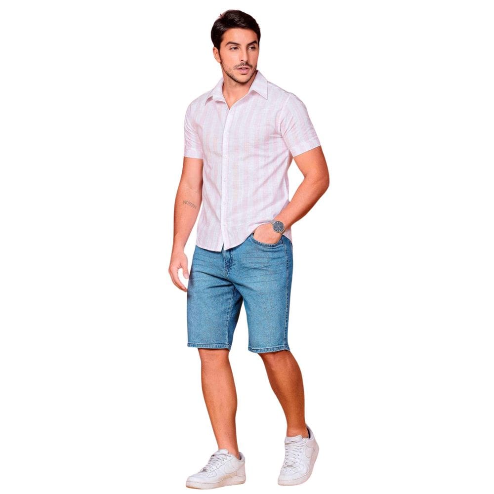 Bermuda Masculina Basica - 30532