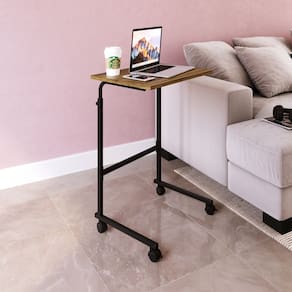 Mesa de Apoio com Regulagem de Altura 78x55cm SW011 Preto Noce Oro