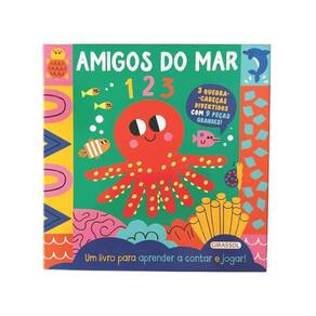 Quebra-Cabeça em Ação: Amigos do Mar - 1 2 3
