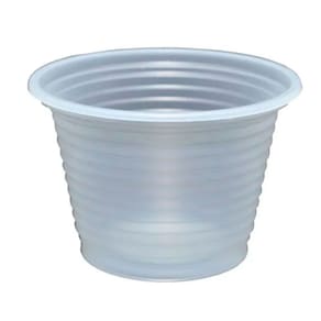 Copo Descartável PS Transparente 50ml com 100 Unidades - Copomais