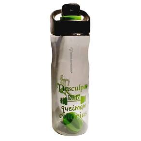 Garrafa e Sheikeira Gold Sports Translucid Training - BPA - FREE 900 ML