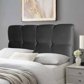 Cabeceira Cama Box Solteiro 90cm Suede Velut Preto - King House