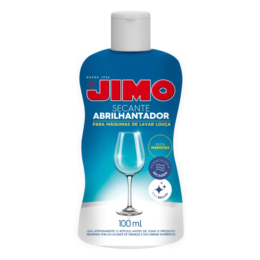 Jimo Secante Abrilhantador Para Máquina de Lavar Louça 100 ml