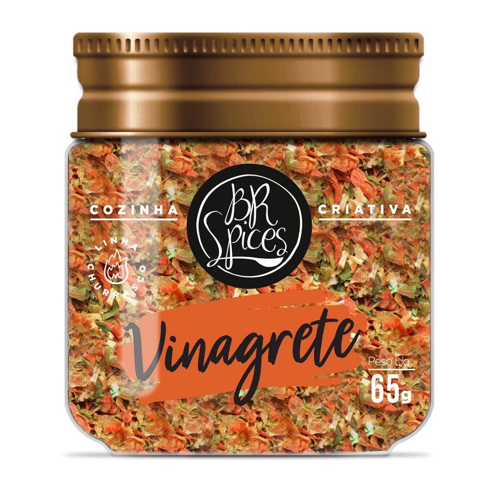 Vinagrete Seco Br Spices Pote 65G
