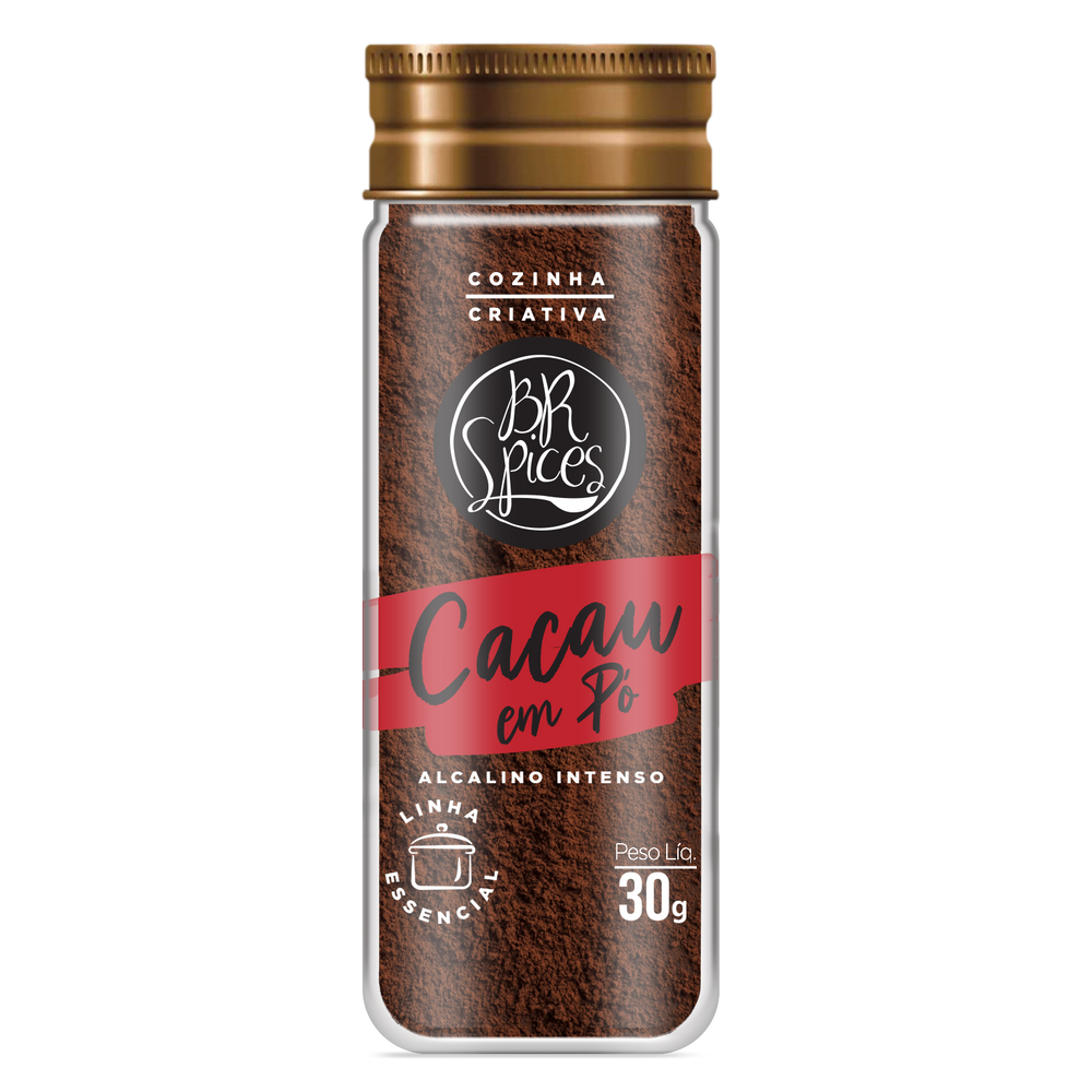 Cacau em Pó BR Spices Vidro 30G