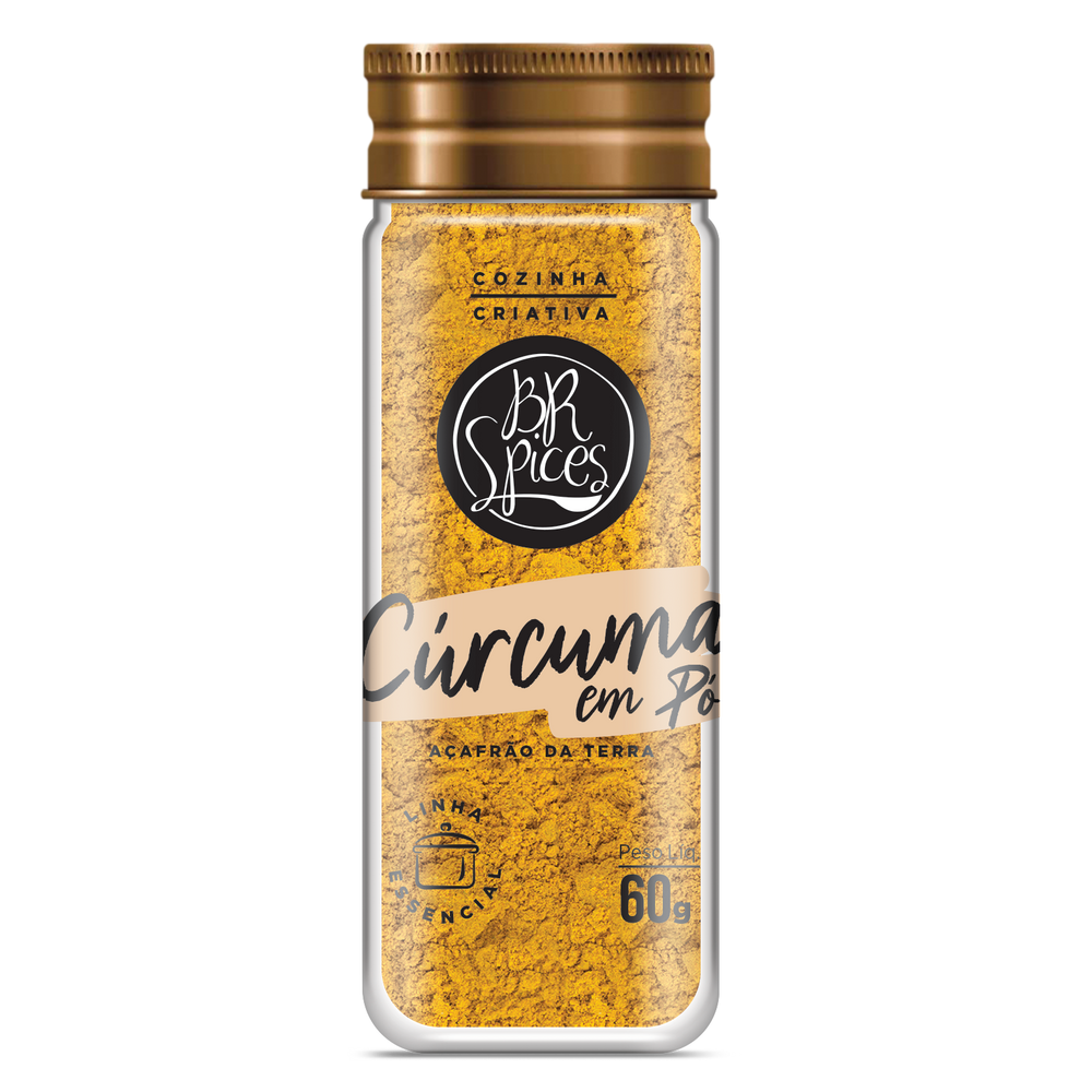 Cúrcuma em Pó BR Spices 60g