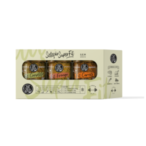 Kit Seleção Super Fit com 3 Potes Linha Fit BR Spices 215g