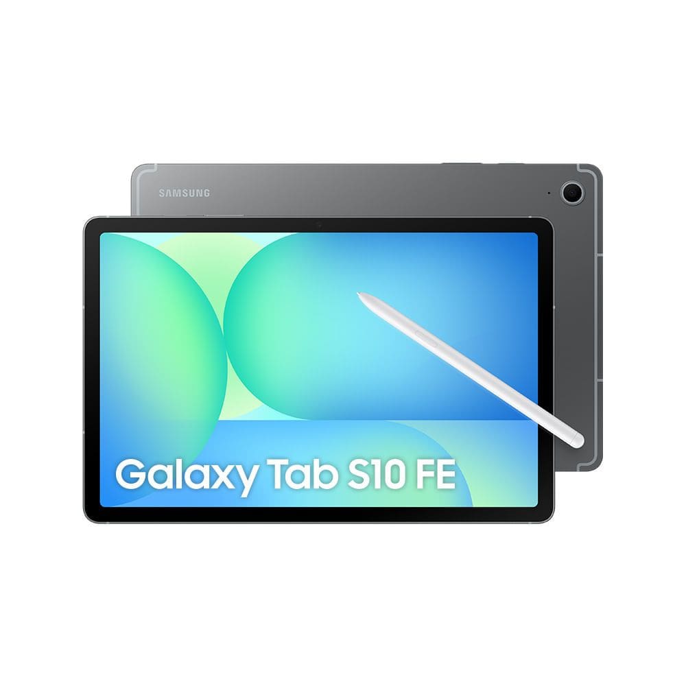 Tablet Samsung Galaxy Tab S10 FE 5G, 128GB, 8GB, Tela 10.9" 90Hz, S Pen e Capa Inclusas - Cinza