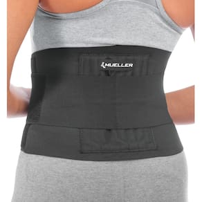 Suporte traseiro MUELLER Sports Medicine ajustável preto