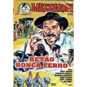 DVD Mazzaropi em Betão Ronca Ferro - Amácio e Pirillo