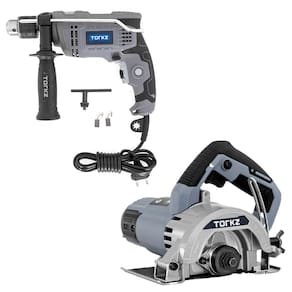 Furadeira de Impacto Profissional Torkz TRE0001 e Serra Mármore Profissional TRE0017