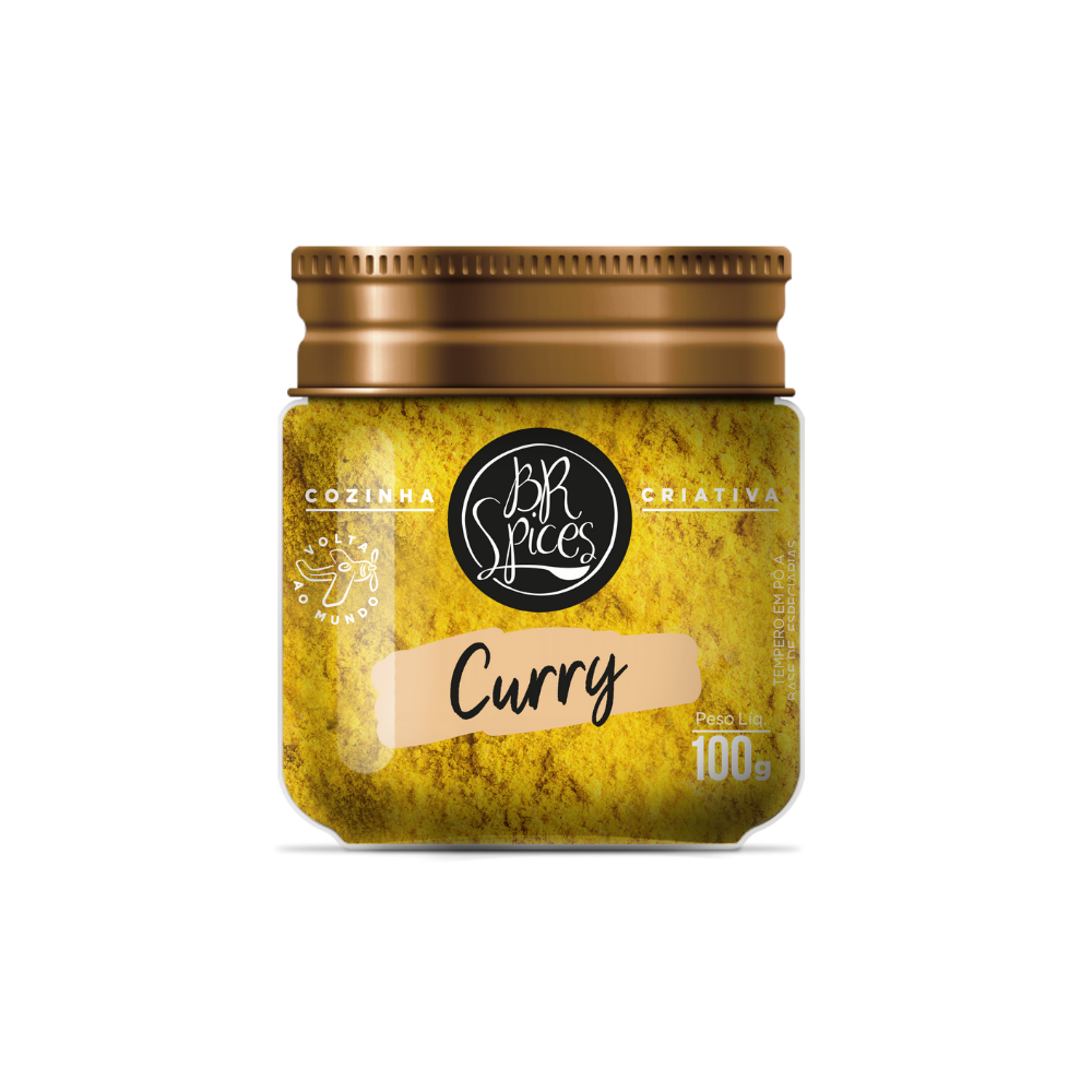 Tempero Pote BR Spices Curry 100g