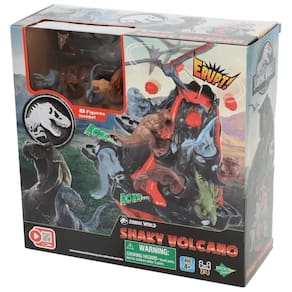 Jogo Jurassic World Shaky Volcano Dinossauros Epoch