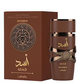 Perfume Lattafa Asad Bourbon Eau de Parfum 100ml para unissex