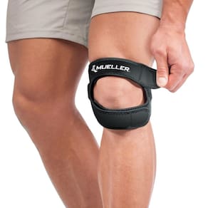 Suporte de joelho MUELLER Sports Medicine Adjustable Max Black