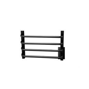 Toalheiro Térmico Pequeno Preto 220V - Fio Oculto Direito