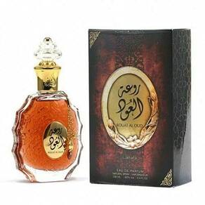 Água de perfume em spray Lattafa Rouat Al Oud de 3,4 onças
