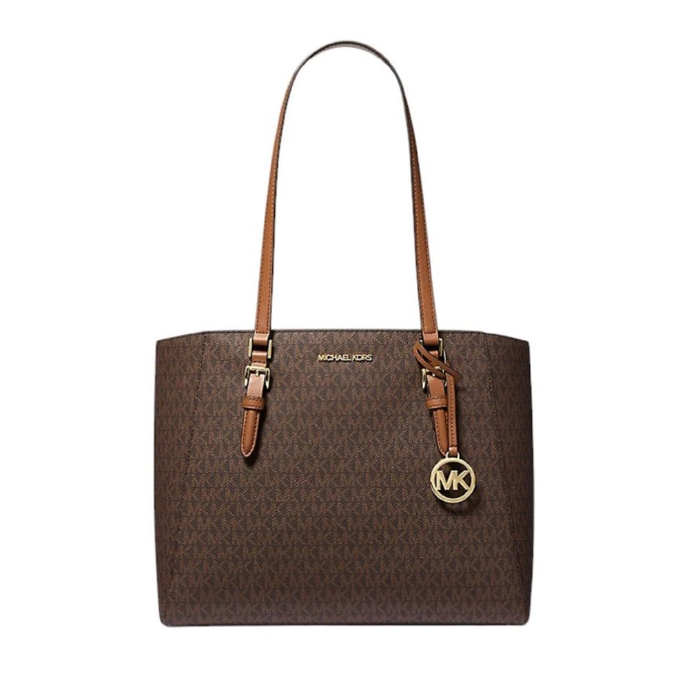 Sacola Michael Kors Charlotte com logotipo exclusivo 3 em 1 grande