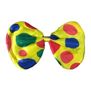 Gravata Borboleta Palhaço Com Bolinhas Coloridas