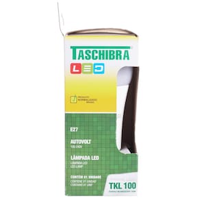 Lâmpada Led 17W Taschibra TKL 100 Amarela Bivolt