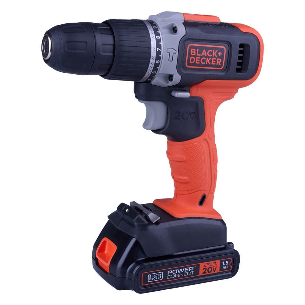 Furadeira e Parafusadeira 20V Black & Decker Bivolt