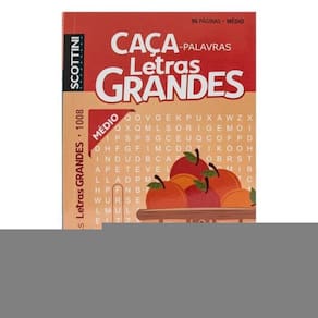 Scottini Caça-Palavras Letras Grandes (96P) N.1008 (Médio)