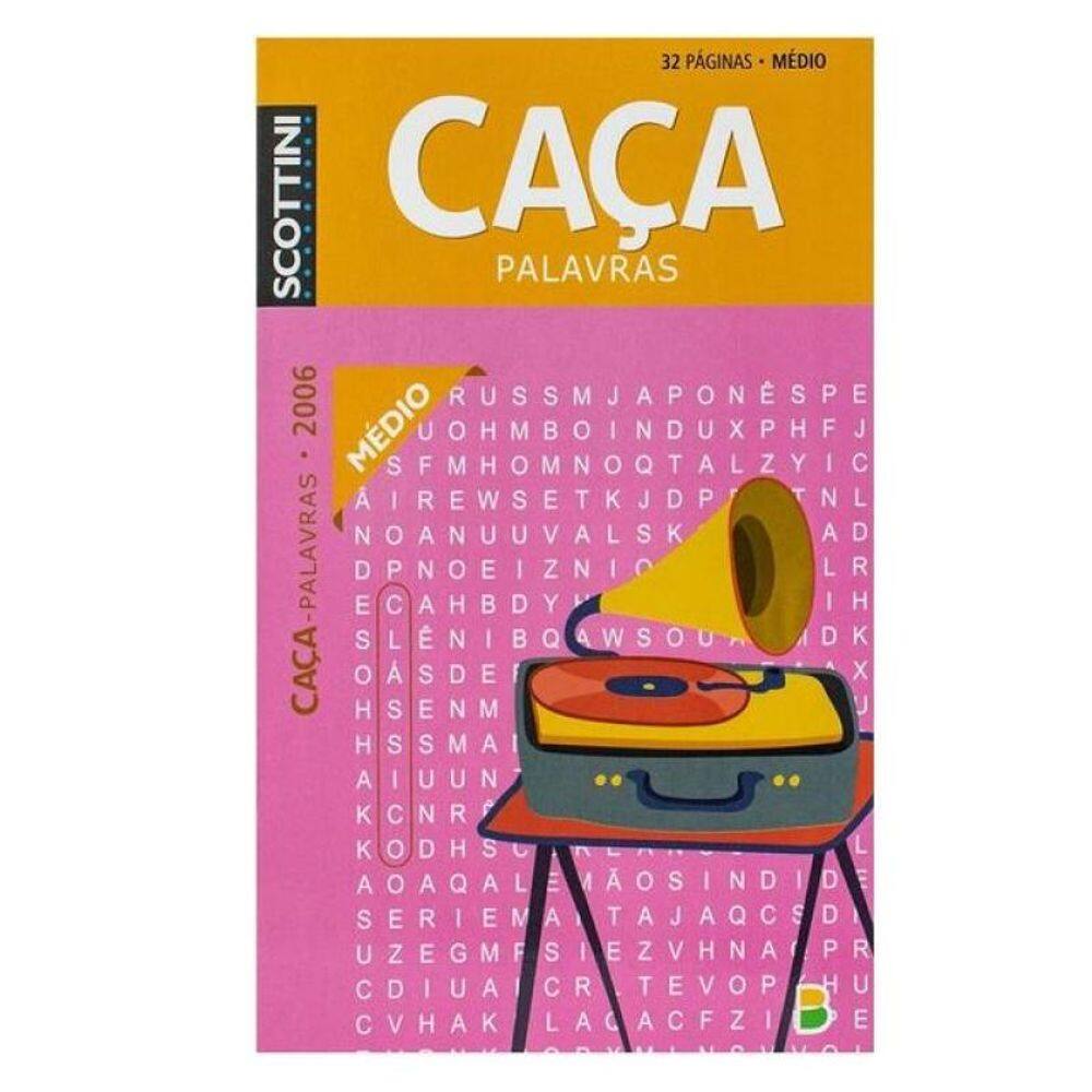 Scottini Caça-Palavras (32P) N.2006 (Médio)