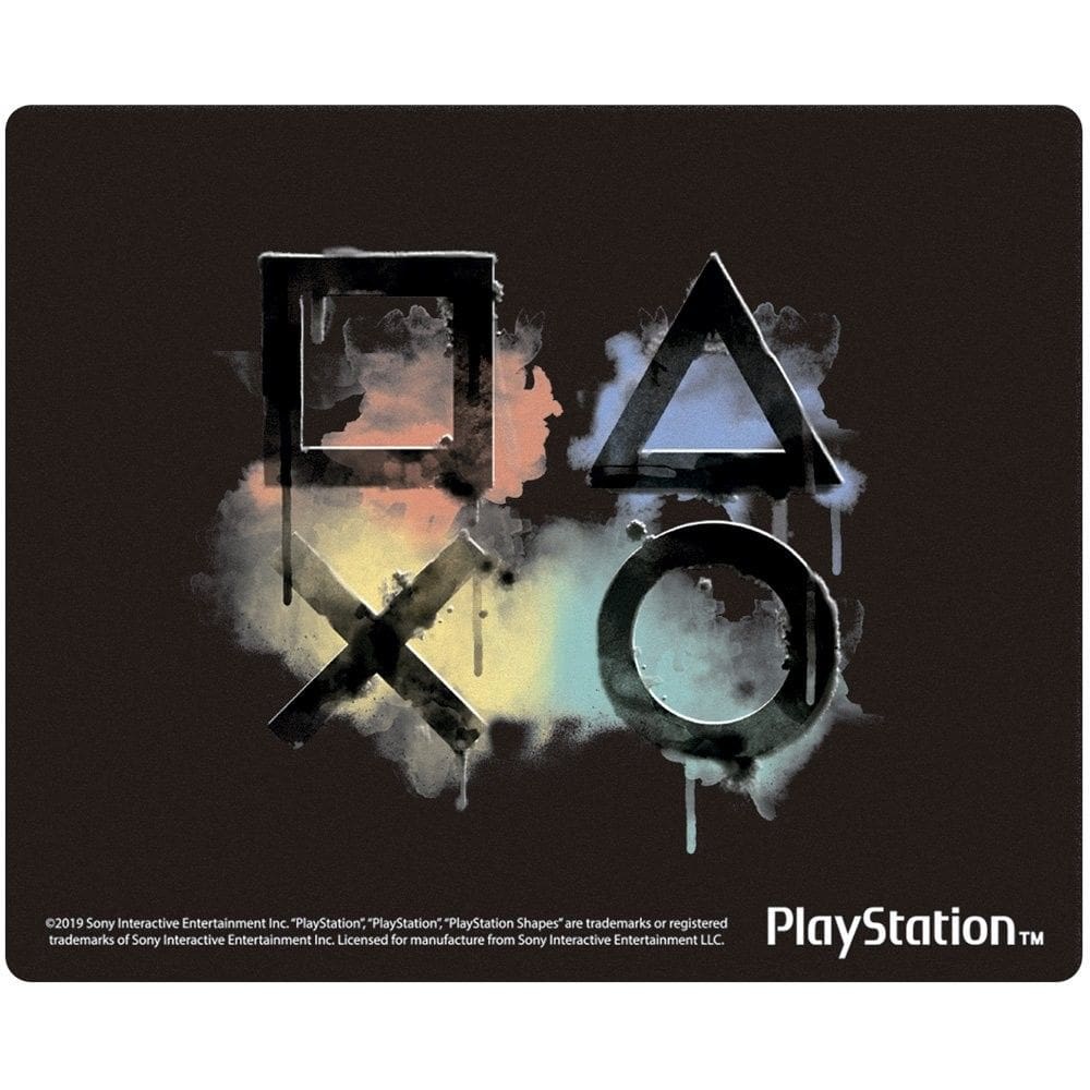 Mouse Pad Pvc Estilizado Ps Preto