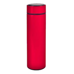 Garrafa Térmica Inox 500ml Quente Frio Tampa Vermelho Nº17