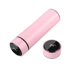 Garrafa Térmica Inox 500ml Quente Frio Tampa Rosa Nº6