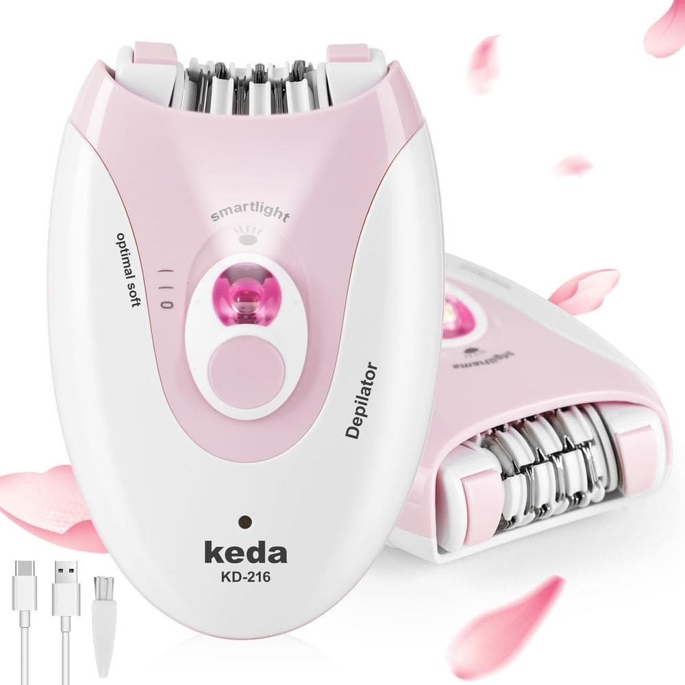 Depiladora Doyyi para mulheres com luz LED de 2 velocidades