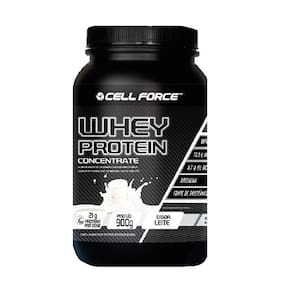 Whey Protein Concentrado Sabor Leite 900G Cell Force