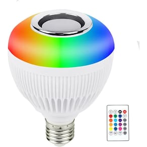 Lâmpada LED RGB Bluetooth com Som WJ-L2 - Altomex