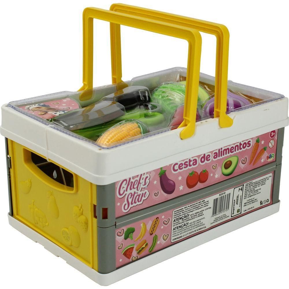 Cestinha de Alimentos - BBR Toys