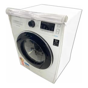 Capa Para Secadora Electrolux 10Kg Flanelada Branca Zíper