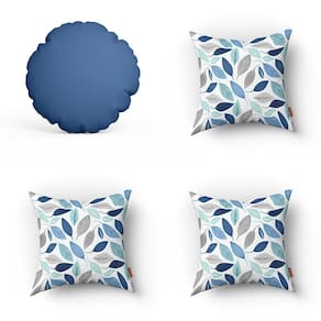 Kit Capas De Almofadas Decorativas Com Redonda 40X40Cm 347