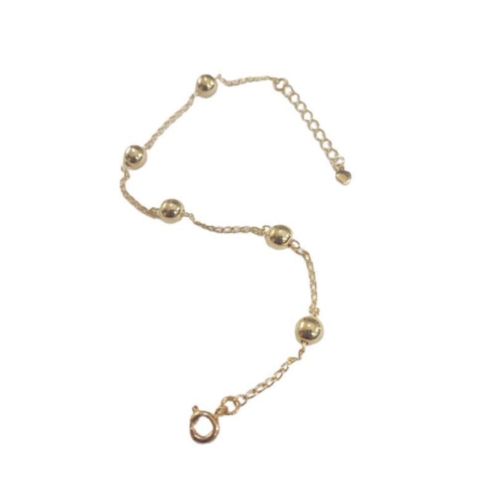 Pulseira Folheada Bola