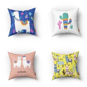 Kit Almofadas Decorativas Estampadas 35X35Cm 241