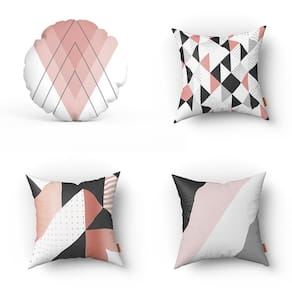 Kit Capas De Almofadas Decorativas Com Redonda 40X40Cm 324