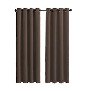 Cortina Alice 3,0 X 2,20 Para Sala/ Quarto Tabaco