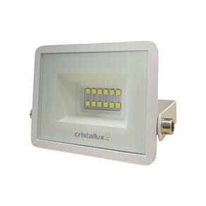 Refletor Branco Led 10W 6500K Biv 1000LM IP66 - Cristallux