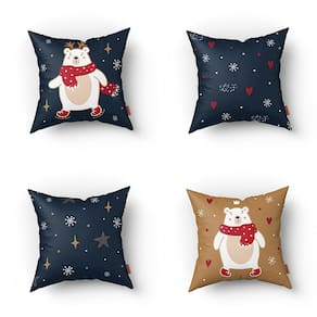 Kit Almofadas Decorativas Estampadas 30X30Cm 189