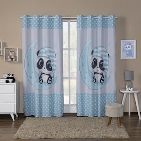 Cortina Infantil 3,00x2,20 para Meninos e Meninas Estampada