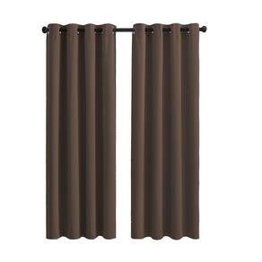 Cortina Alice 3,0 X 2,20 Para Sala/ Quarto Tabaco