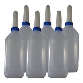 Mamadeira Bezerro Bico De Pvc Atóxico 2 L Sgamaq 6 Un