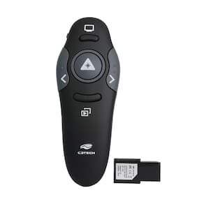 Apresentador Laser Sem Fio C3Tech AP-400BK USB - Preto