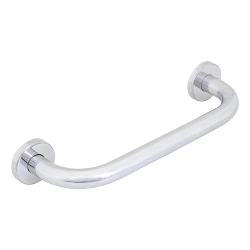 Barra De Apoio Para Banheiro - Aço Cromado - 30 Cm - Sensea
