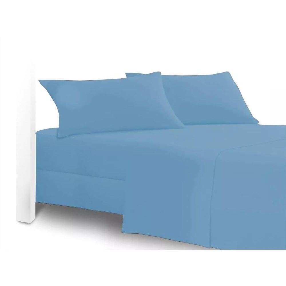 Lençol Casal 4 Peças Cama Box Luxo Temos Todas As Cores