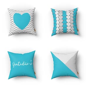 Kit Almofadas Decorativas Estampadas 40x40cm Modelo 035