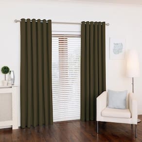 Cortina Roma Oxford Caqui-Musgo Sala/Quarto 300X250